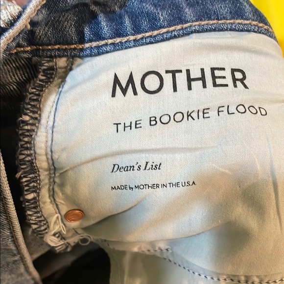 Womens MOTHER Superior The Bookie Flood Wash: Deans List - Picture 10 of 16